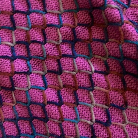Mermaid Tail Blanket Throw Purple Pink - Picture 3 of 4